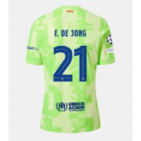 Fotballdrakt Herre Barcelona Frenkie de Jong #21 Tredjedrakt 2024-25 Kortermet